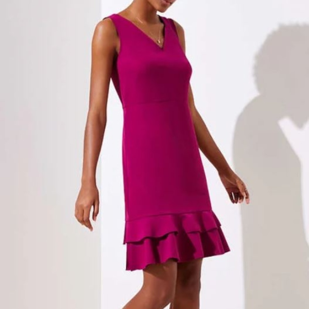 💗LOFT Pink Dress NWT